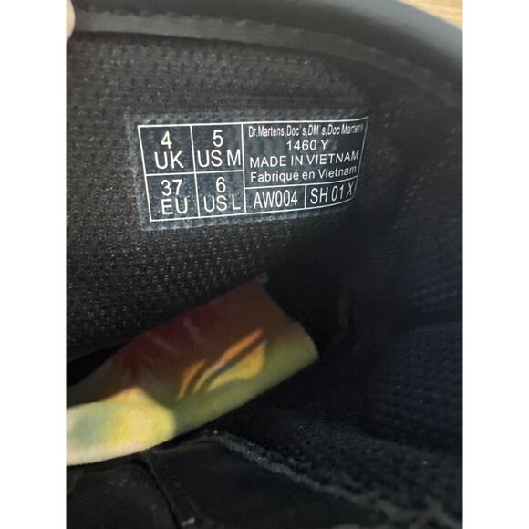 Dr. Martens 1460 Tie-Dye Lace-Up Boots Women’s Size 6 Colorful Suede - Picture 6 of 11